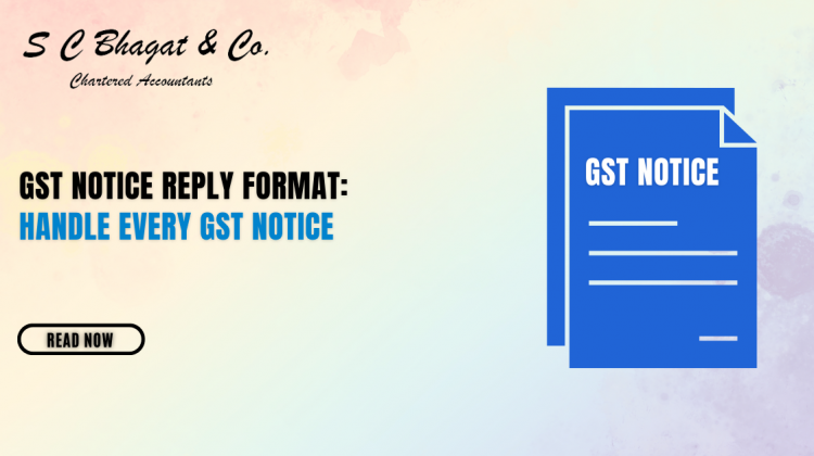 GST Notice Reply format