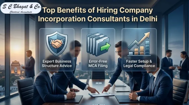 Top Benefits of Hiring Company Incorporation Consultants in Delhi