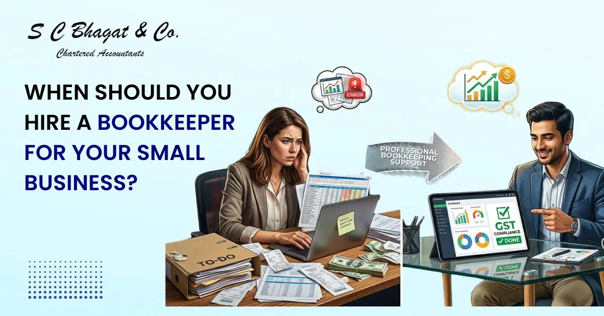 When Should You Hire a Bookkeeper for Your Small Business?