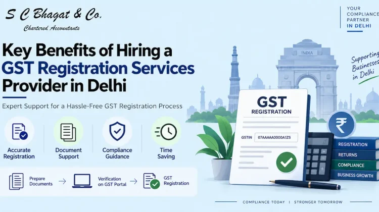 Key Benefits of Hiring a GST Registration Services Provider in Delhi